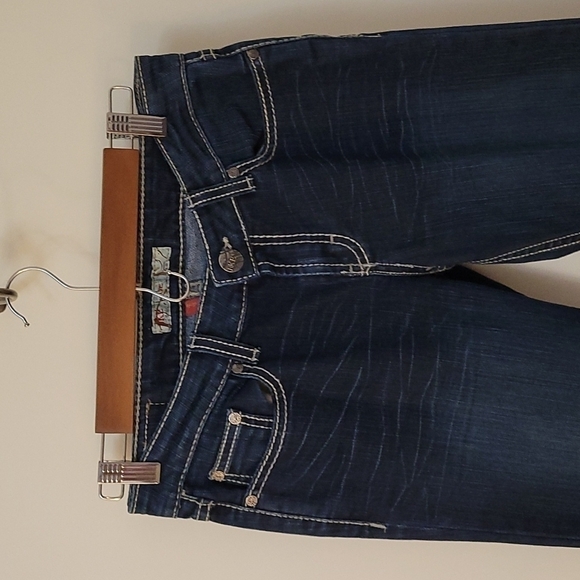 BKE Kate Stretch Denim Low Rise Bootcut Jeans - Picture 3 of 13